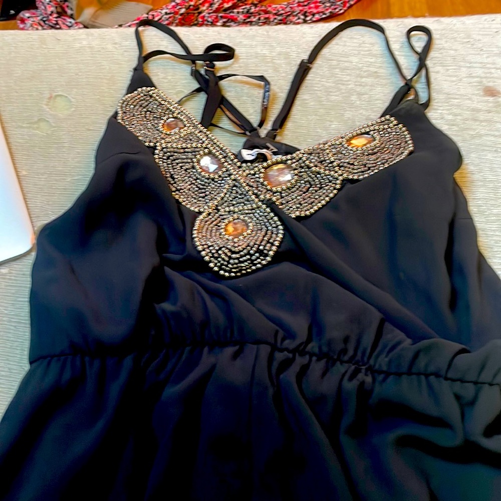 Beautiful embroidered long jumpsuit from South Hampton
